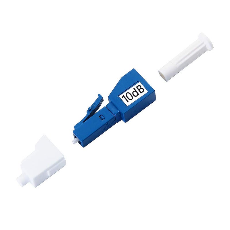 HYFIBER 2 Pack Single Mode LC 10dB Fiber Optic Attenuator, LC/UPC in-Line Fiber Attenuator, Male to Female, Single-Mode Fixed, SM, dB Options: 3dB, 5dB, 7dB, 10dB - Image 4